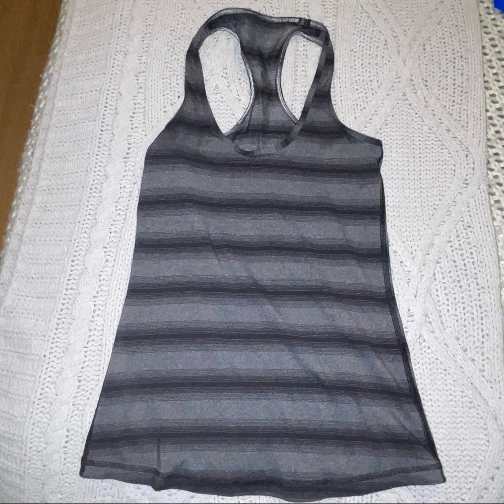 Striped Lululemon tank